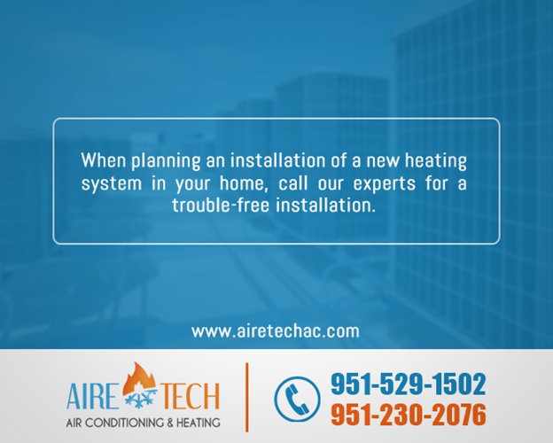 heating replacement service in Moreno Valley CA